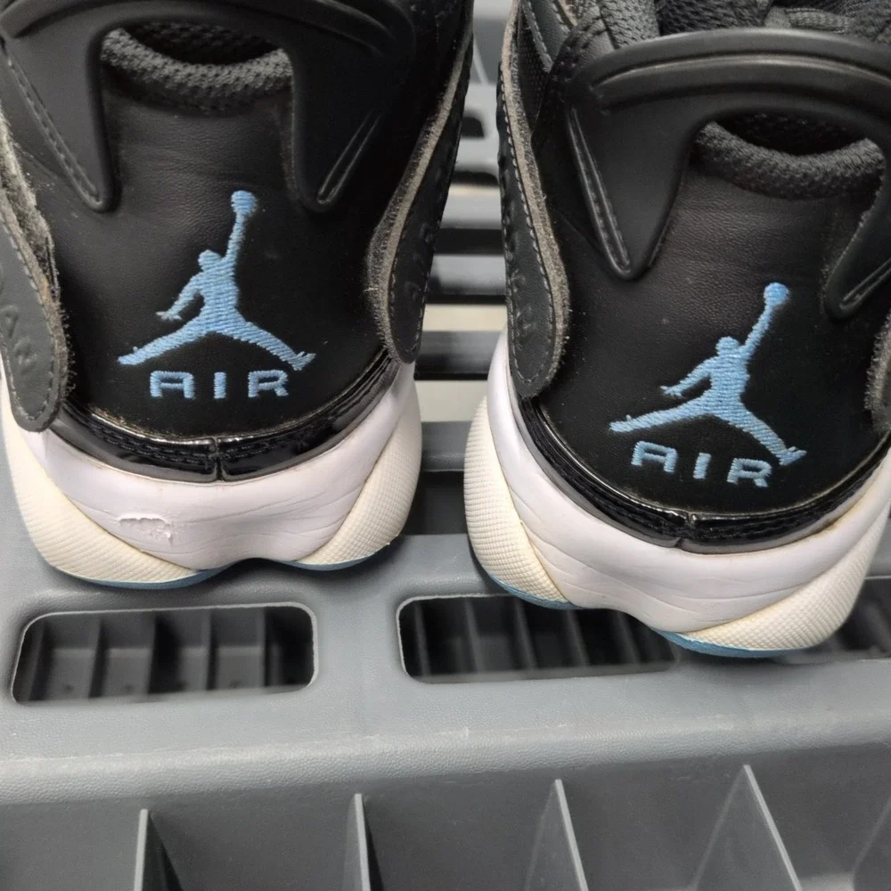 Air Jordan‎ 6 Rings Black University Blue basketball shoe
